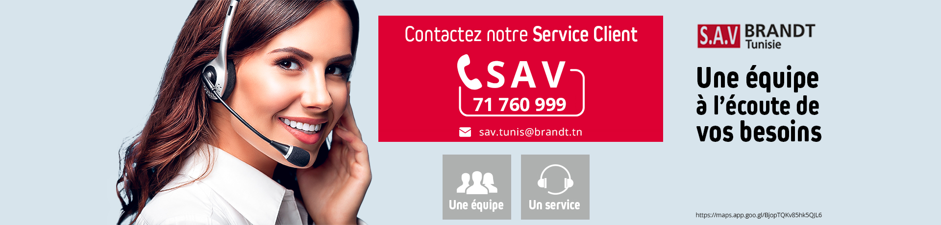 Brandt 3314 appel service